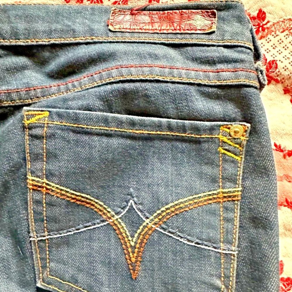 Flying Monkey Jeans with Stitched Back Pocket Size 9, W 34